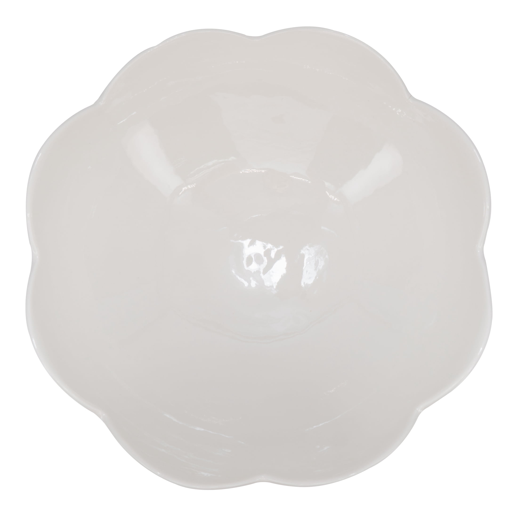 My Texas House Christmas Decorative Footed Bowl, White, 10"