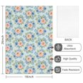 thumbnail image 2 of 6 Pcs Pioneer Flower Floral Print Pattern Kitchen Towels, Funny Microfiber Dish Towel Set, 18" X 26" Tea Towels, 2 of 6