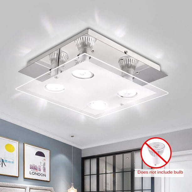 Luz De Techo Moderna Luz Colgante De 4 Cabezales Para Sala De Estar Cocina Dormitorio Advancent HA024370-01