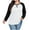 White, variant on Lenpel Women's Plus Size Tops Trendy Long Sleeve Crew Neck Color Block T Shirts Soft Casual Tees Loose Tunic Blouses(White,X-Large)