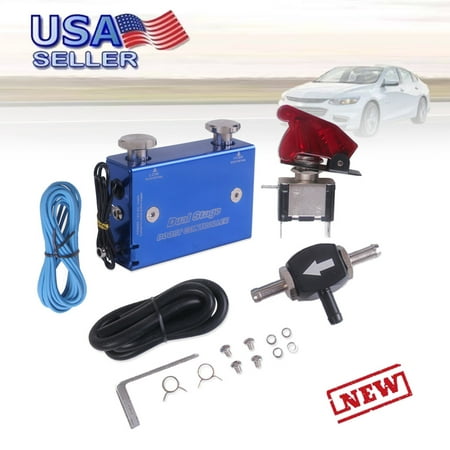 Iuhan Blue Dual Stage Electronic Turbocharger PSI Boost Controller Kit /w