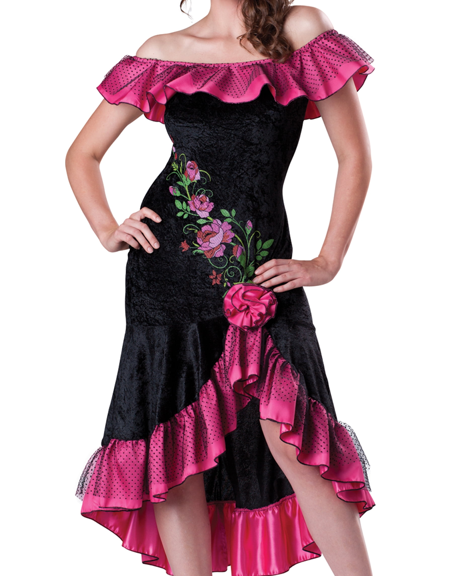 InCharacter Flirty Flamenco Spanish Adult Womens Hallowen Costume 11040