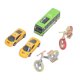 thumbnail image 1 of Juego de Juguetes Urbanos ANGGREK Taxi Autobús Educativo Inofensivo para Niños, 1 of 8