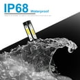 thumbnail image 3 of Pair H13/9008 LED Headlight Bulbs Kit High/Low Beam 6000K White Super Bright,k9, 3 of 10