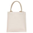 thumbnail image 1 of Tote Shopper Bag DIY Canvas Gran Capacidad para Regalos Cumpleaños Boda, 1 of 7
