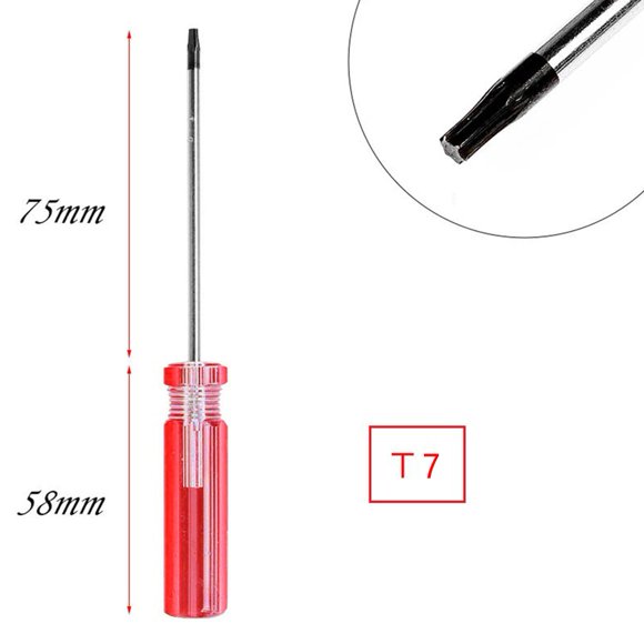 Bgsha 1pc /T7/T8/T9 Precision Magnetic Screwdriver for Xbox 360 Wireless Controller