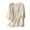 Beige, variant on Tshirts for Women Women's Cotton Linen Round Boxy Patchwork Blouse Casual Boho Top Beige L