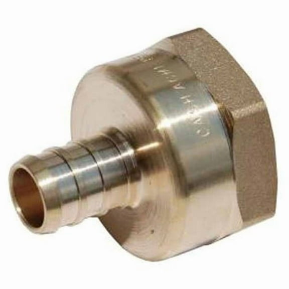 Cash Acme UC068LF Thrd Adapter 0.5 x 0.75 in. Fnpt Bulk