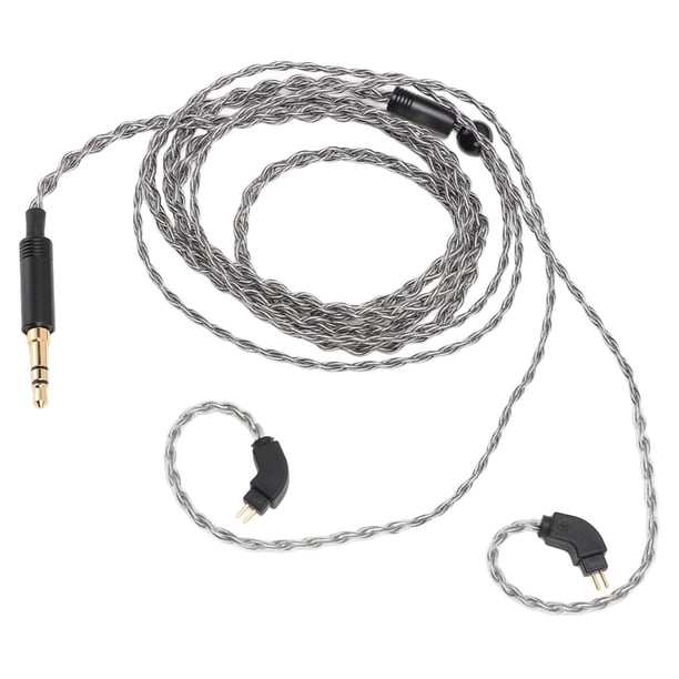 Cable Para Auriculares, Transmisión Estable Cable Para Auriculares De Sonido Sin Pérdidas 3,5 Mm A 2 Pines 0,78 Mm Para Teléfonos Para Amplificadores