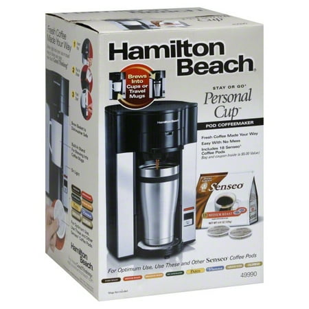hamilton maker coffee beach serve single walmart