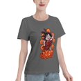 thumbnail image 2 of T-Shirt Basique à Manches Courtes pour Femmes Dragon Ball Little Goku, 2 of 6