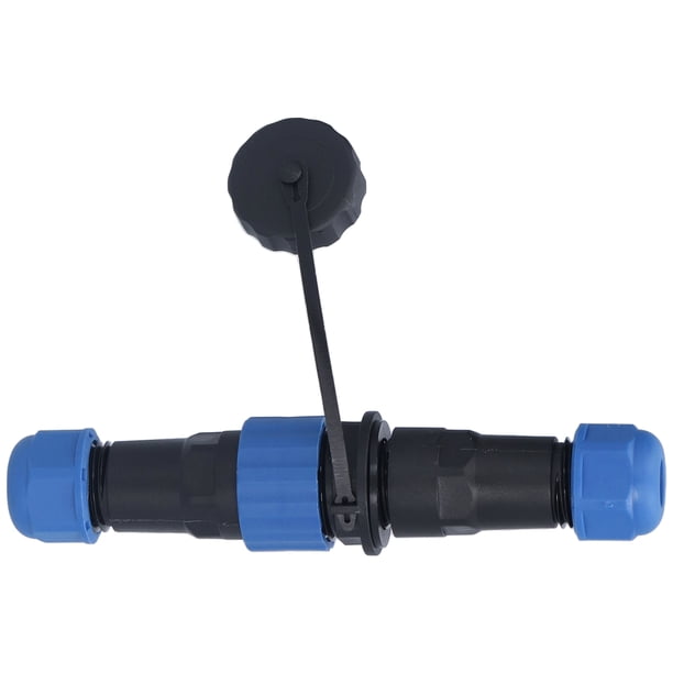 Adaptador de conector industrial, enchufe impermeable Oxidación Conector de aviación impermeable Conector de alimentación de aviación Rendimiento inigualable