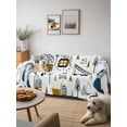 thumbnail image 6 of Cartoon Tractor Couch Cover, Cute Grey Digger Shovel Truck Sofa Cover Blanket for 2 Seat Cushion, Sectional Sofa Slipcover Furniture Protector for Living Room Bedroom 71''x102'', 6 of 9