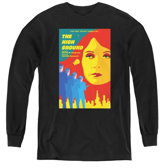 Star Trek - Tng Season 3 Episode 12 - Youth Long Sleeve Shirt - Medium