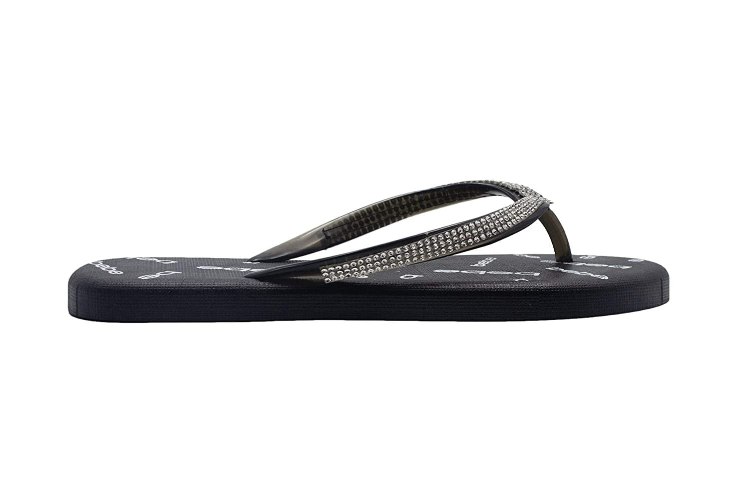 rhinestone flip flop sandals