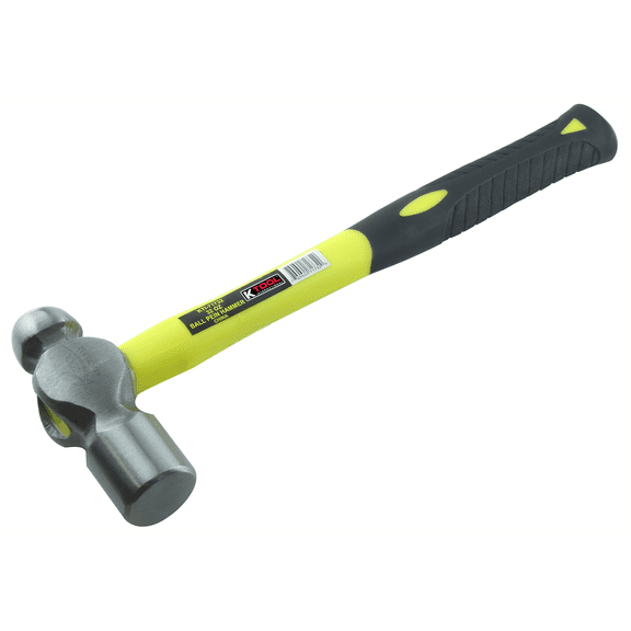 K-Tool 71732 32 oz. Ball Peen Hammer with Fiberglass Handle