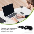 thumbnail image 3 of Computer Ultra-lightweight Mouse Wired Optical 1000 DPI Universal Telescopic Retractable Ergonomic Design Gaming Mice for Kids Black, 3 of 7