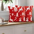 thumbnail image 3 of Christmas Cushion Cover 45 X 45 Cm Christmas Cushion Cover 45 X 45 Cm Christmas Decoration Cushion Cover Christmas Cushion Cover Christmas Decoration Soft Pillowcases Silk Standard Pillowcase Aging, 3 of 3