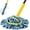 Microfiber Cloth Twist Mop, variant on Self-Wringing Twist Microfiber Mop with 1 Extra Refill, 57" Long Handle Floor Cleaner for Hardwood, Tile, and Commercial Household Use, Easy Wringing Spin Mop with 2 Mop Heads