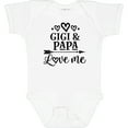 thumbnail image 3 of Inktastic Gigi and Papa Love Me Girls Baby Bodysuit, 3 of 5