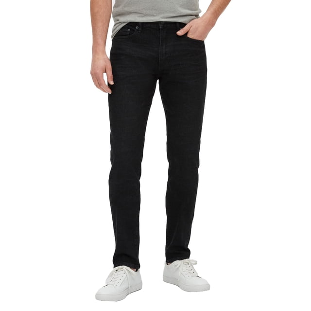 Jeans Slim Taper Fit GAP Lavado Negro 36W x 34L