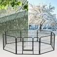 thumbnail image 2 of BestPet 32"H 8 Panel Pet Playpen Heavy Duty Exercise Pen, 2 of 7
