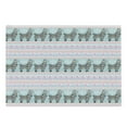thumbnail image 1 of Llama Cutting Board, Horizontal Borders Patterned Alpaca Animal and Folkloric Ornaments, Decorative Tempered Glass Cutting and Serving Board, Large Size, Multicolor, by Ambesonne, 1 of 1