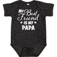 thumbnail image 3 of Inktastic My Best Friend is My Papa with Hearts Boys or Girls Baby Bodysuit, 3 of 5