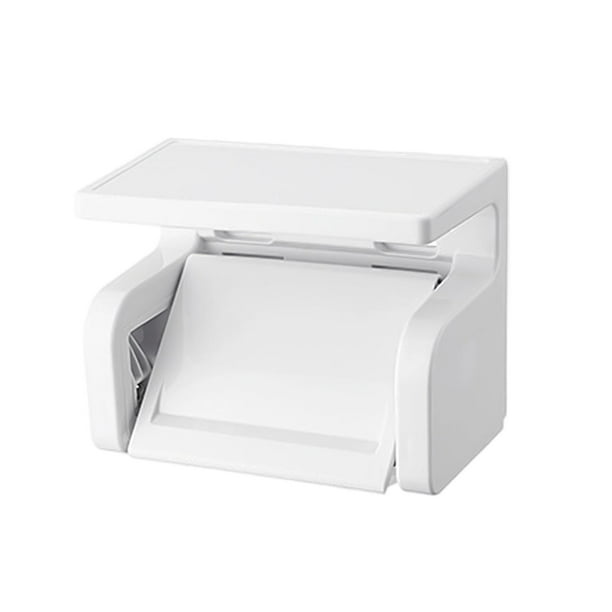Portarrollos de papel higiénico, soporte de pared, fácil de instalar, dispensador de toallas de papel, accesorios de baño para lavabo