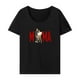 thumbnail image 1 of Camiseta para mujer Trajes femeninos Señoras Casual Ropa clásica Camiseta básica L, 1 of 8
