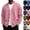 #03 Pink, variant on V‑Neck Loose Fit Cardigan for Men Long Sleeve Button Down Casual Coat Soft Stretch Fall Basic Jacket for Work Travel Hiking Daily Wear,3XL,Black