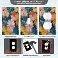 thumbnail image 3 of Oversized Daisies Light Switch Cover Switch Plate Outlet Cover Plug Cover for Electrical Outlet, 3 of 8