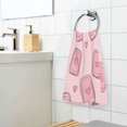 thumbnail image 3 of Yayeee 100% Cotton Hand Towels for Bathroom 16" x 28" Soft Absorbent Kitchen Towel, Phones and Hearts, 3 of 7