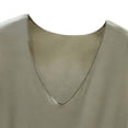 thumbnail image 4 of ZVNAΖH Women's Plus Size Modal Tank Top, V-Neck Ruffle Hem Sleeveless Summer Layering Tops Undershirt, M-5XL, 4 of 5