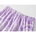 thumbnail image 5 of Beezizac Pajamas for Tween/Teen Girls 2-Piece Purple Marble Print Short Sleeves Shirt & Pants PJ Set Jammies Size 16, 5 of 7
