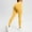 Yoga Pants-Yellow, variant on Gamivast Yoga Pants Women Athletic Butt Lifting High Waisted Tummy Control Leggings Fitted No Front Seam Stretch Compression Pants Fall Shaping Leggings