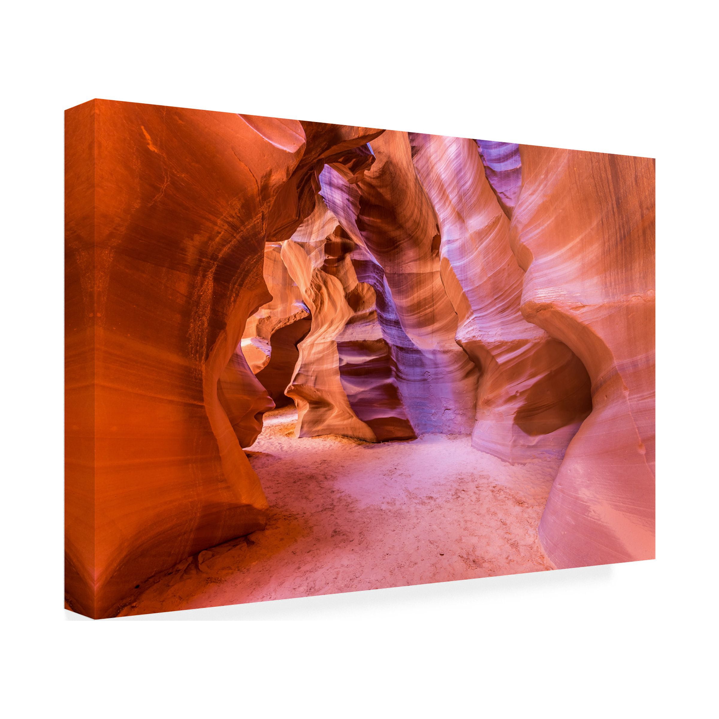 Pierre Leclerc Photography 'Colorful Antelope Canyon' Canvas Art