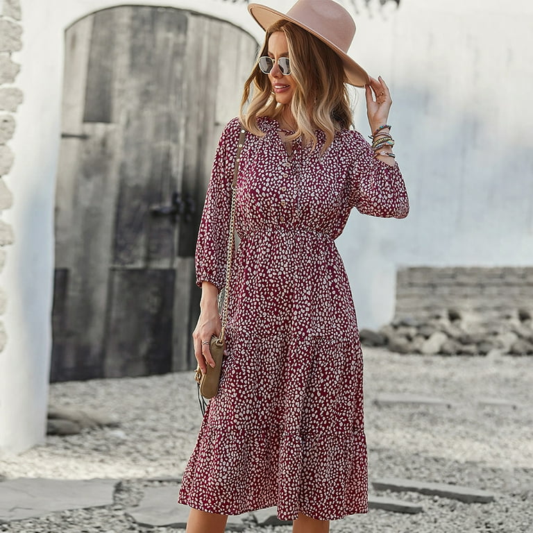 Long slimming dresses cheap