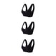 thumbnail image 4 of Sujetador push-up Qarigey para mujer sin costuras con soporte inalámbrico negro XXL, 4 of 6