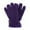 Purple, variant on CTM Kids' One Size (5-10) Winter Fleece Glove