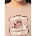 thumbnail image 5 of Ozark Trail Girl's Graphic Long Sleeve Tee, Sizes 4-18 & Plus, 5 of 7