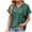 Green, variant on Scyoekwg Womens Summer Tops Loose Short Sleeve Ladies Blouses Dressy Casual Trendy Going Out Tops Womens Summer Fashion Lightweight