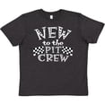 thumbnail image 3 of Inktastic New to the Pit Crew Racing Flags Youth T-Shirt, 3 of 5