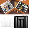 thumbnail image 2 of Ywmsfl Kitchen Utensils and Silverware Organizers Multiple Compartment Cutlery Drawer Tray Sturdy Kitchen Tablewares Organizers, 2 of 8