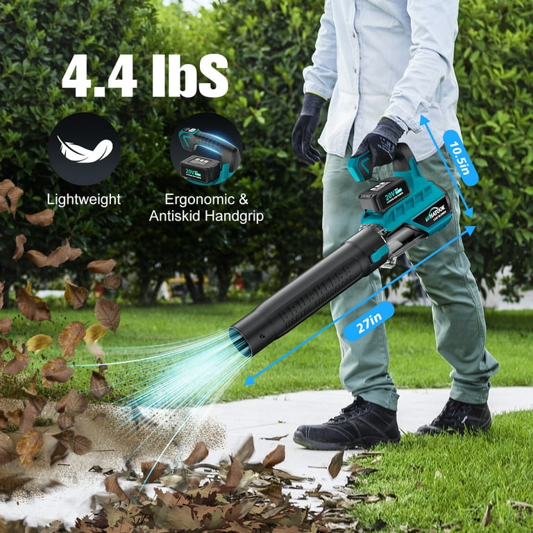 Free Shipping! Teblint 20V Cordless Leaf Blower with 450 CFM, 120