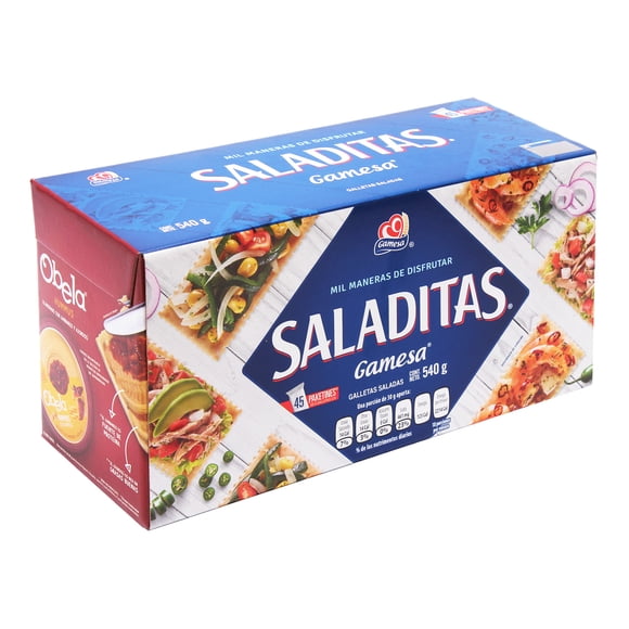 Galletas Gamesa Saladitas 45 paketines
