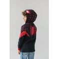 thumbnail image 3 of Marvel Spider-Man Miles Morales Toddler Boys Zip Up Hoodie Toddler to Big Kid, 3 of 4