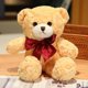 thumbnail image 3 of Oso de peluche con lazo grande de 33cm, almohada de muñeco de peluche, decoración suave para el hogar, regalos de cumpleaños, regalo de boda, 3 of 5