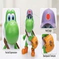 thumbnail image 4 of HaCpiu 7.48 Inch Game Movie Themed Green Dinosaur Action Figure - Static Collectible Gaming Hero Figurine, 3D Character Model for Fans, Gaming Room Desktop Decor & Collector's Display, 4 of 5