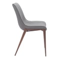 thumbnail image 3 of Silla de Comedor Magnus Gris Kessa Muebles Piel Sintética 54 x 90 x 60 cm, 3 of 5